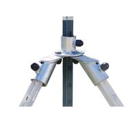 AKO Kit de dispositifs angulaires variables T-Post Installation d'un angle avec des piquets T