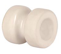 AKO Lot de 10 isolateurs d'angle et de traction en porcelaine 42 x 44 mm - Isolateur d'angle professionnel en porcelaine - Pour les exigences élevées - Résiste aux charges de traction extrêmes
