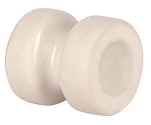 AKO Lot de 10 isolateurs d'angle et de traction en porcelaine 42 x 44 mm - Isolateur d'angle professionnel en porcelaine - Pour les exigences élevées - Résiste aux charges de traction extrêmes