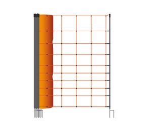 AKO OviNet Filet pour moutons orange 108 cm électrifiable, double pointe, 14 piquets, 50 m