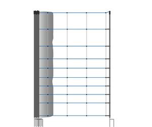 AKO OviNet Maxi 122 cm, double pointe, 50 m Le nouveau filet de défense anti-loups