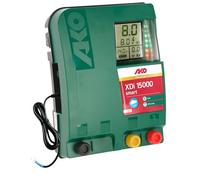 AKO Power Station XDi 15000 Smart, 12/230 V Duo, Dispositif de clôture d'entrée 20J, Tension Max. 11 200 V, clôtures jusqu'à 80 km, fabriqué en Allemagne