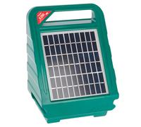 AKO Sun Power S 250 Appareil de clôture solaire 12 V pour clôtures jusqu'à 3 km sans végétation, appareil solaire avec gestion intelligente de la batterie, idéal pour les clôtures pendant la saison