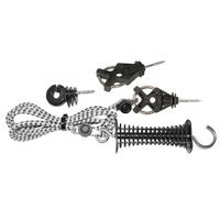 AKO Système de fermeture de porte Eco Kit de poignée de portail avec corde flexible conductrice