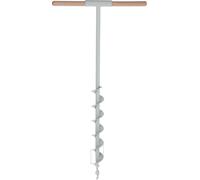 Kerbl Tarière 70 mm – acier laqué, pré-perçage sans effort pour fixation des poteaux 44484