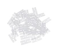 AKOAK Lot de 100 pinces à ballon en forme de H Transparent