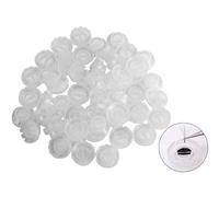 AKOAK Lot de 100 supports de colle pour extensions de cils, volume de cils, éventail, accessoires de maquillage