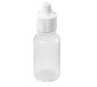 Akoak Lot de 12 flacons compte-gouttes en plastique souple avec bouchon de sécurité enfant 15 ml