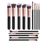 Akoak Lot De 14 Pinceaux De Maquillage, Pour Fond De Teint, Compatibles Avec Newway, Poudre Et Autres Produits De Maquillage