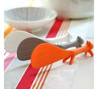 AkoakLQB 3 pièces Creative Ménage Ustensiles de Cuisine, Lovely écureuil Forme debout Cuillère antiadhésive Cuillère à riz Mode cuiseur à riz plats remplis Scoop Pelle