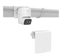 Akoemxeeo Support pour eufyCam C37/C35/caméra de surveillance C31 | Support de gouttière réglable pour eufyCam C35, support mural accessoire pour eufyCam C35/C31