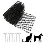 AKOLAFE Tapis Anti-Chat avec 8 Pointes 30 x 400 cm Empêcher Les Animaux de S'approcher, Tapis Extérieur Pic Anti Chat Convient pour Les Jardins Intérieurs et Extérieurs