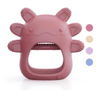 akolik Anneau de Dentition pour Bébé, Gants en Silicone Jouets de Dentition, Accessoires d'Allaitement Sans BPA pour Bébés de 3-6 6-12 Mois Autiste, Cadeaux pour Enfant