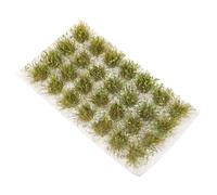 AKOOSY 1 boîte Touffe Herbe Statique Verte pour Modélisme Ferroviaire Décor Miniature pour Maquettes Pelouse Artificielle Réaliste Plantes Miniatures pour Dioramas et Paysages à Échelle