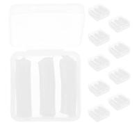 AKOOSY 10 Boîtes Kit Colle Argile Blanche pour Peinture Diamant Recharge Adhésive Forte et Polyvalente pour DIY Accessoires de Dessin Diamant Nail Art Broderie et Décoration Téléphone