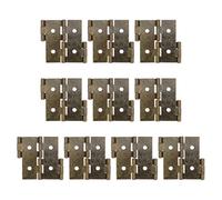 AKOOSY 10 Pièces Charnières À Double Action En Fer Pour Vitrine Et Armoire, Forte Capacité De Charge, Surface Lisse, Pour Réparation Et Montage
