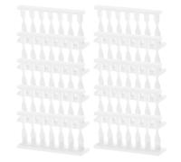 AKOOSY 10 pièces Clôture Miniature Plastique Robuste pour Décor Jardin Maquette Micro Paysage et Maison de Poupée Accessoires DIY pour Aménagement Créatif