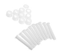 AKOOSY 10 Pièces Pool Frame Joint Pins and Seals Replacement for Above Ground Round Metal Pools Easy Installation Parts Compatible with Intex