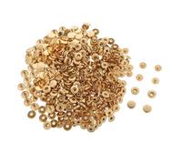 AKOOSY 100 Ensembles Snap Buttons For Clothing And Bags Metal Press Studs For Jackets Jeans Leather DIY Craft Stable And Elegant Fasteners