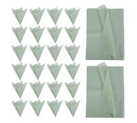 AKOOSY 100 Feuilles Papier Cadeau Vert Souris Papier pour Emballage Bouquets Artisanaux Décorations Floristiques Noël et Fêtes