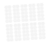 AKOOSY 100 pièces Autocollants Cire Double Face Adhésifs Pastilles Détachables pour Cachet Cire Accessoires DIY pour Scellage Fiable