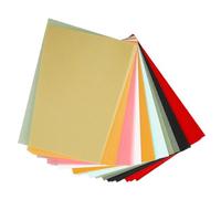 AKOOSY 100 pièces Papier Calque Coloré Translucide pour Traçage et Transfert Imprimable Jet Encre et Laser Invitations et Loisirs Créatifs