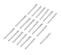AKOOSY 100pièces Connecteurs Broches Électriques Cuivre Nickelé Épingles de Machine Réutilisables Conductivité Élevée pour Faisceaux de Câbles et Circuits Denses