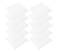 AKOOSY 10pcs Coton Absorbant pour Bouquets Blanc, Papier de Fleuriste Essentiel pour Emballage et Maintien de Fleurs Fraîches Lors du Transport