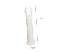 AKOOSY 12 Pièces Connecteurs pour Piscine Plastique avec Joint Détanchéité Blanc Broches de Durables pour Cadre Tubulaire de Piscine Rectangulaire