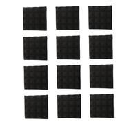 AKOOSY 12 pièces Panneaux Acoustiques Mousse Pyramidale Bruit Ignifuge pour Studio Denregistrement et des Murs