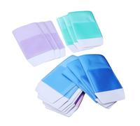 AKOOSY 12 Pièces Pochette Stylo PVC Colorée Médicale Trousse de Rangement Chute pour Infirmière et Médecin Organiseur Pratique pour Stylos et Accessoires de Bureau