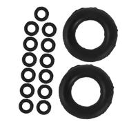 AKOOSY 15 pièces Anneaux Caoutchouc pour Machine à Coudre Remplaçants Bobineur Pédale Pied Accessoires pour Enrouleur Cannette Vintage