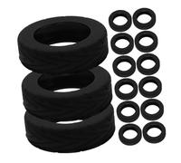 AKOOSY 16 Pièces Protections de Silicone pour Valise Silencieuses et Durables Housses Antidérapantes pour de Bagages Faciles à Remplacer pour Affaires et