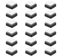 AKOOSY 18 Pcs Tampon Encreur Vide Tampons Encreurs DIY sans Encre Éponges Haute Densité pour Scrapbooking Bricolage et Bureau