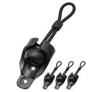 AKOOSY 1ensemble Kit Élastique de Fixation pour Store Enrouleur Corde Antivent avec Boule Accessoires Pratiques pour Stores Intérieur et Extérieur Installation Facile sans Outil