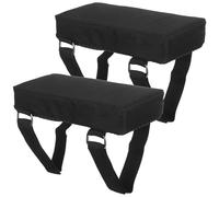 AKOOSY 1paire Coussin Épaule Antidérapant pour Machine à Squat Protection Rembourrée Réglable pour Squats Fentes et Presse Jambes Soulagement des Épaules Accessoires Musculation Noir