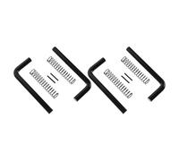 AKOOSY 2 Ensembles Kit de Loquets à Ressort Renforcés pour Portes de Remorque Utilitaire Robustes pour Réparation et Remplacement Sécurisés