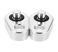 AKOOSY 2 Jeux De Bouchons De Dérivation De Liquide De Refroidissement Système De Dérivation De Liquide De Refroidissement Bouchon De Ventilation En Aluminium Usiné Plaques De