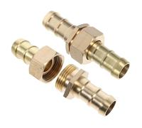 AKOOSY 2 pièces Adaptateur Robuste pour Tuyau Arrosage Cuivre Connecteur Étanche Fuite pour Raccord Tuyau Jardin Kit de Raccordement Flexible pour Pulvérisateur et Irrigation Lot