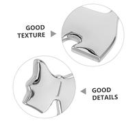 AKOOSY 2 Pièces Autocollants Chien pour Voiture Argentés Décorations Extérieures Résistantes Aux Intempéries Réparateurs de Rayures Stickers Emblèmes pour Fenêtres et Camions Accessoires