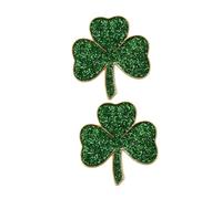 AKOOSY 2 pièces Broche Vert Émaillé pour Saint Patrick Accessoire Durable pour Femme et Irish