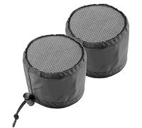 AKOOSY 2 pièces Couvercle de Filtre Vent Duct pour Tentes de Culture Système de Fixation Élastique pour Insectes et Débris Ajustable pour