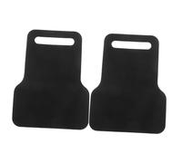 AKOOSY 2 Pièces Door Step Steel Plate With Rubber Wrap Antiscratch And Antident Protector For Suvs Trucks And Cars