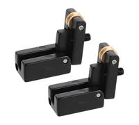 AKOOSY 2 Pièces Headless Guitar Bridge Saddles Replacement For Electric Guitars Ball Bearing Tailpiece Saddle Reducing String Friction Stable Contact For Improved Tonal Clarity And Easy