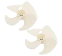AKOOSY 2 Pièces Hélice Ventilateur Moteur pour Réfrigérateur