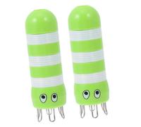 AKOOSY 2 Pièces Kit Tricotin Plastique Hexagonal Vert pour DIY Bobine Tricoteur Machine à Tricoter Facile pour Bracelets Écharpes et Accessoires Laine et Débutants