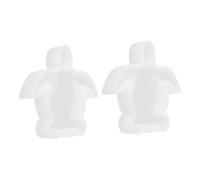 AKOOSY 2 pièces Lot de Moules Silicone Tortue pour Résine Époxy Bougies DIY Créatif Polyvalent