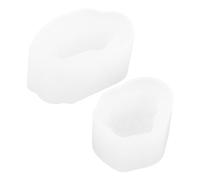 AKOOSY 2 pièces Moules Silicone pour Résine Époxy Moules Pendentifs Cristal Faits Main Résistants Haute Température Précision Élevée Réutilisables pour Bijoux et Décorations Artisanales