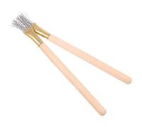 AKOOSY 2 pièces Outil de Sculpture Argile Brosse à Texture Fil Acier Inoxydable pour Modelage avec Manche Accessoire Poterie et Pratique pour Façonnage et Gravure