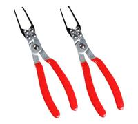 AKOOSY 2 pièces Pince à Fusible Acier Chrome Vanadium Extraction Relais et Fusible Automobile Poignée Ergonomique Antidérapante Outil Compact pour Réparation Voiture Lot